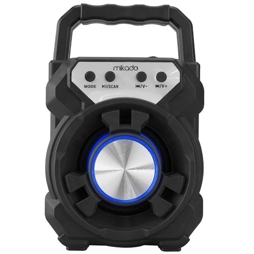 Mikado MD-BT65S 5W 800mAh 3.7V Siyah USB/TF Cart / Bluetooth Taşınabilir Speaker