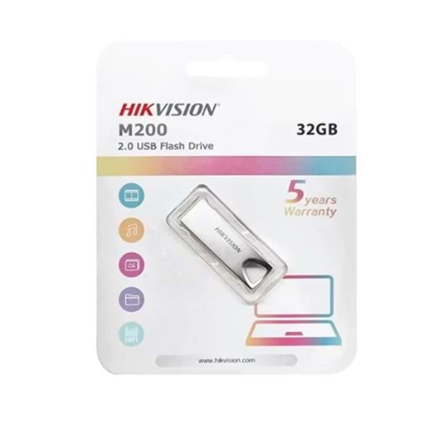 Hikvision 32GB USB2.0 HS-USB-M200/32G Flash Bellek