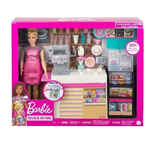 Mattel Barbie Kahve Dükkanı Oyun Seti GMW03